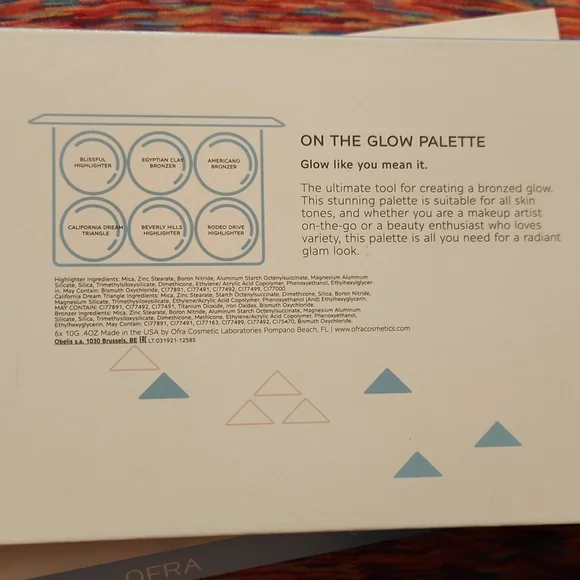 2 OFRA - Pro Palette On The Glow NEW and Good to go pallet - Picture 4 of 7